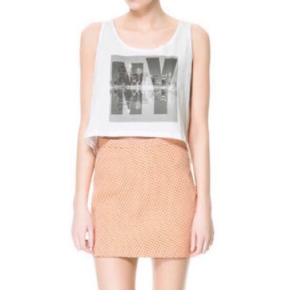 2/$15 ZARA Trafaluc | Polka Dot Mini Skirt